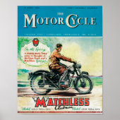 Poster La couverture du magazine du cycle automobile (Devant)