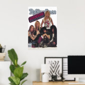 Poster La couverture du magazine Rolling Stone de Guns N  (Bureau à domicile)