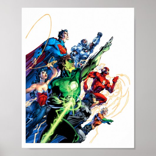 Poster La couverture New 52 1 3ème tirage (Devant)