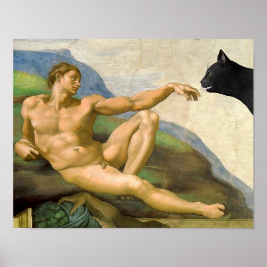 Poster La Création D'Adam Parody (Devant)