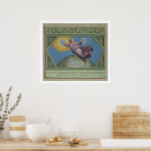 Poster La création de la lumière, illustration du Rapha (Cuisine)