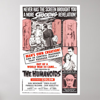 Poster La création des Humanoïdes