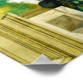 Poster La création du soleil par Michel-Ange (Coin)