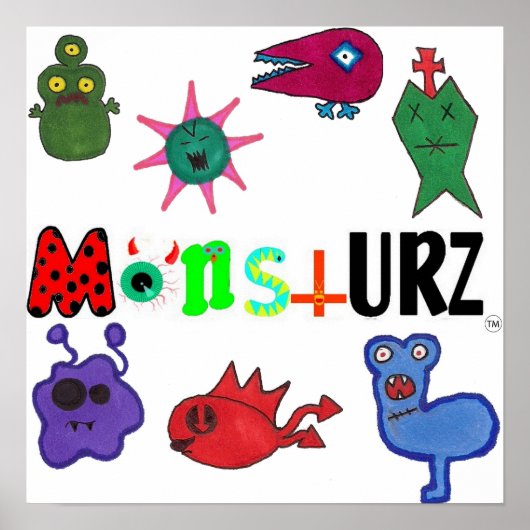 Poster La création monstURZ (Devant)