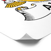 Poster La crête de la famille Almeida (Coin)