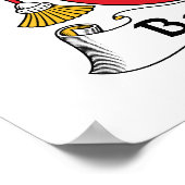 Poster La crête de la famille Bandeira (Coin)