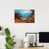 Poster La crique des Highlands (Bureau à domicile)