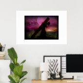 Poster La croix (Bureau à domicile)