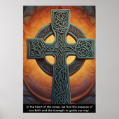 Poster La Croix celtique est un phare de l'espoir. (Devant)