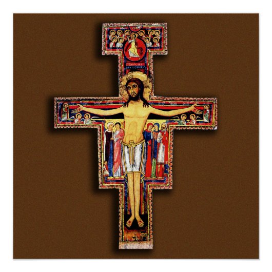 POSTER LA CROIX DE SAN DAMIANO (Devant)