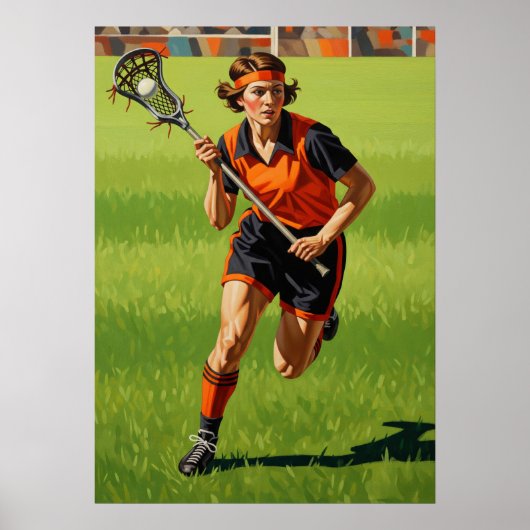 Poster LA CROSSE EN ACTION (Crosse en action) (Devant)