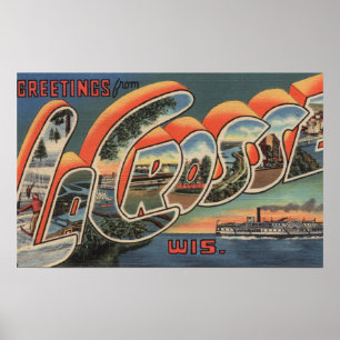 Poster La Crosse, Wisconsin - Grandes scènes de lettres