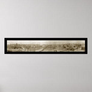Poster La Crosse Wisconsin Photo 1911