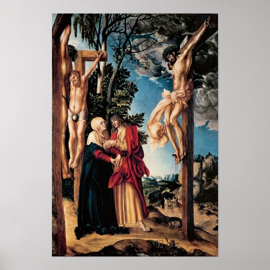 Poster La Crucifixion, 1503 (Devant)