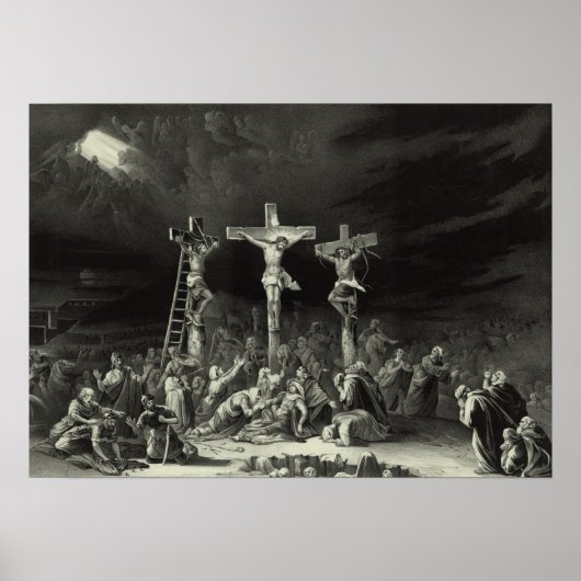Poster La Crucifixion - 1849 (Devant)