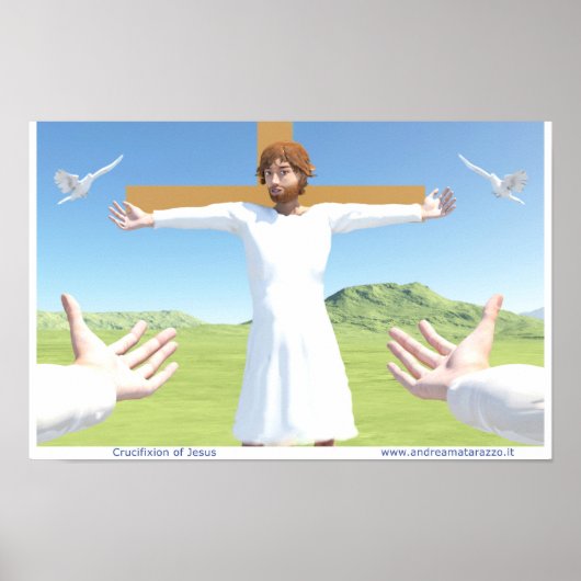 Poster La Crucifixion de Jésus (Devant)