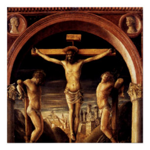 Poster La Crucifixion de Jésus par Vincenzo Foppa - 1456