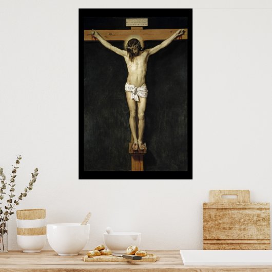 Poster La Crucifixion - Velazquez (Cuisine)