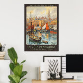 Poster La cte d'meraude (Bureau à domicile)