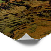 Poster La Cueillette des olives par Vincent van Gogh (Coin)