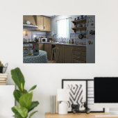 Poster La cuisine (Bureau à domicile)
