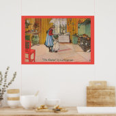 Poster La cuisine de Carl Larsson Art (Cuisine)