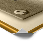 Poster La Cuisine Est Fermée ! Symbole d'impression de l' (Coin)