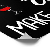 Poster La Cuisine Et Le Vin Font Tout Bien (Coin)