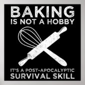 Poster La cuisson n'est pas un passe-temps C'est une comp (Devant)