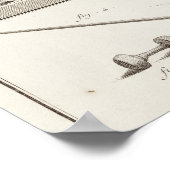 Poster La culture du coton, de l'Encyclopedia (Coin)