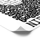 Poster La CULTURE est en danger citation de Nietzsche (Coin)