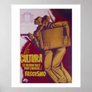 Poster La culture est une arme à l'affiche de
