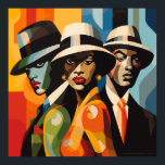 Poster La culture noire des années 1920 ravivée : Pop Art<br><div class="desc">La culture noire des années 1920 : Pop Art T-Shirt Des couleurs audacieuses,  une imagerie iconique et un style contemporain donnent une nouvelle vie aux récits historiques,  faisant de ces oeuvres une célébration vibrante de la culture noire dans les années 1920.</div>