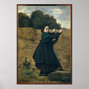 Poster La Curieuse Petite Fille
