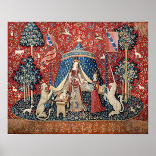 Poster La Dame à la licorne, A mon seul désir