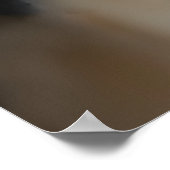 Poster La Dame À Travers Une Forêt (Coin)