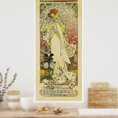 Poster La Dame aux Camelias (Cuisine)