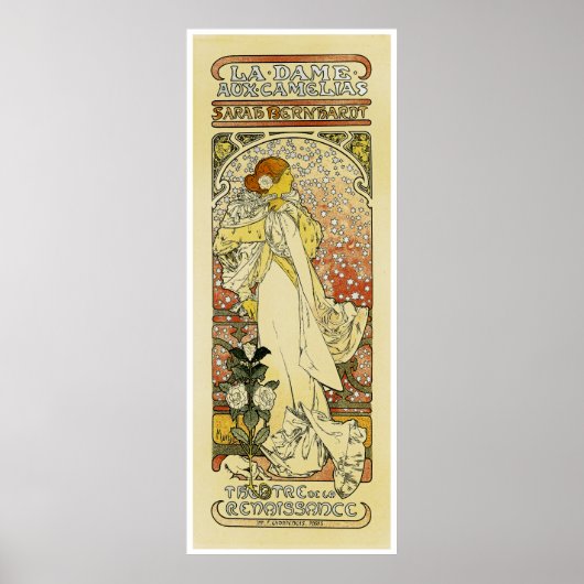 Poster La Dame aux Camelias (Devant)
