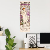 Poster La Dame aux Camélias - Mucha | Art Nouveau (Bureau à domicile)
