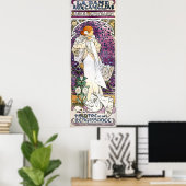 Poster la dame aux camélias par Alfons Mucha 1896 (Bureau à domicile)