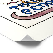 Poster La Dame aux Camélias par Mucha (Coin)