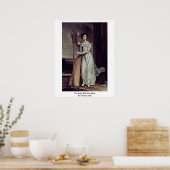 Poster La Dame Avec La Harpe De Thomas Sully (Cuisine)