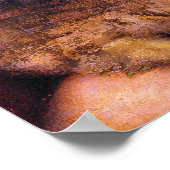 Poster La dame avec la peinture de l'Unicorne Raphael San (Coin)