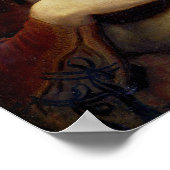 Poster La Dame avec une mine, Portrait de Cecilia Galle (Coin)