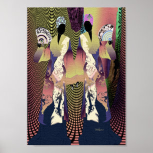 Poster La dame créole haïtienne