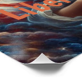 Poster La Dame De La Liberté - L'Art Patriotique (Coin)