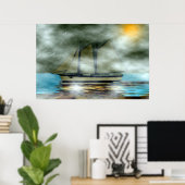 Poster La Dame De La Mist (Bureau à domicile)