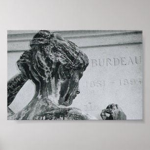 POSTER LA DAME DE PERE LA-CHAISE