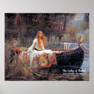Poster La Dame de Shallot