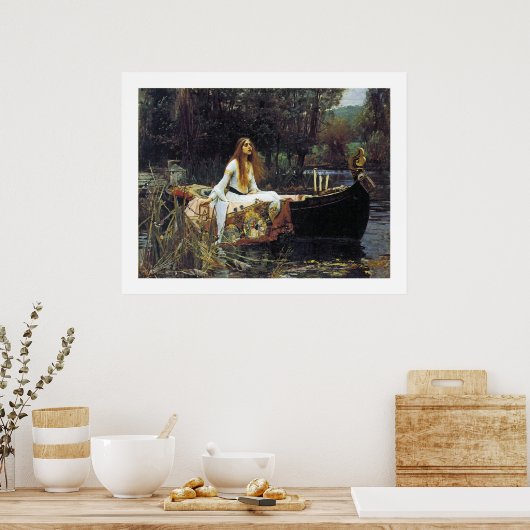 Poster La Dame de Shallot (Cuisine)